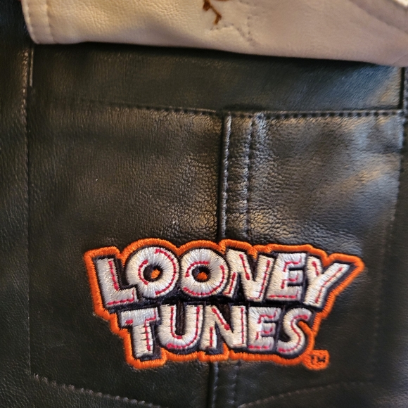 Looney Tunes X Unique Vintage Yosemite Sam "Back Off" Trucker Jacket - Picture 10 of 12